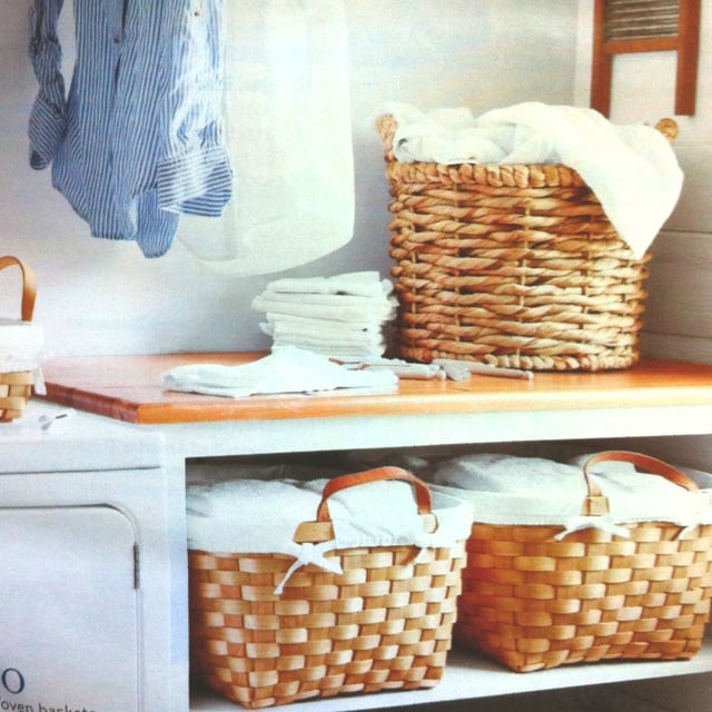 TIDBITS & TWINE Baskets in Laundry Room