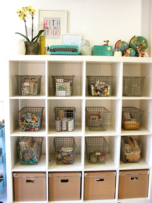 TIDBITS & TWINE Craft Room Organization