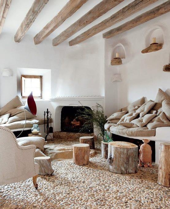 TIDBITS & TWINE Pebble Floor Living