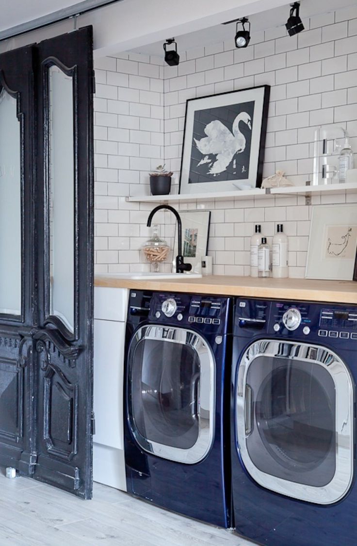 Laundry Nook Doors