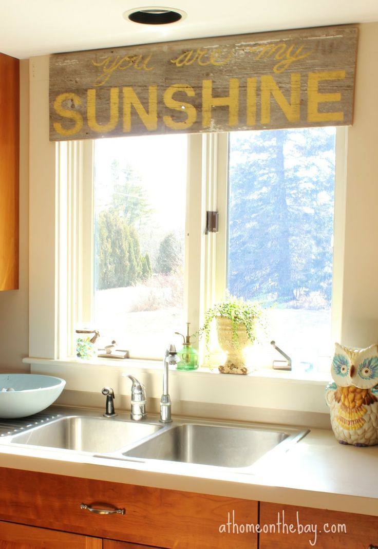 30 Ways to Dress Up the Kitchen Window without using a curtain 30 Ways to Dress Up the Kitchen Window without using a curtain