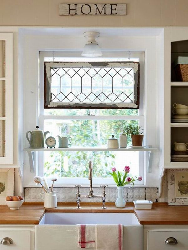 8 Ways To Dress Up The Kitchen Window Without Using A Curtain