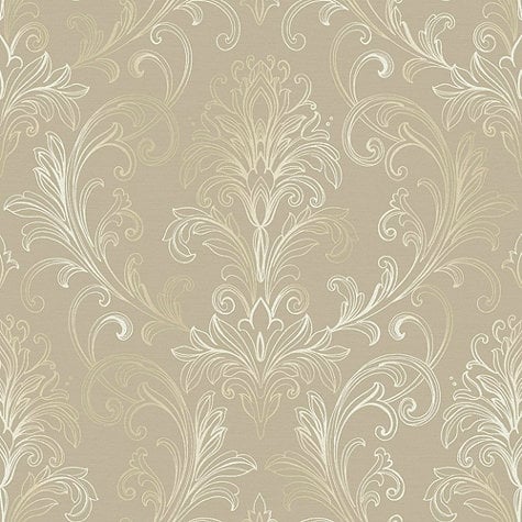 Ballard Damask Wallpaper