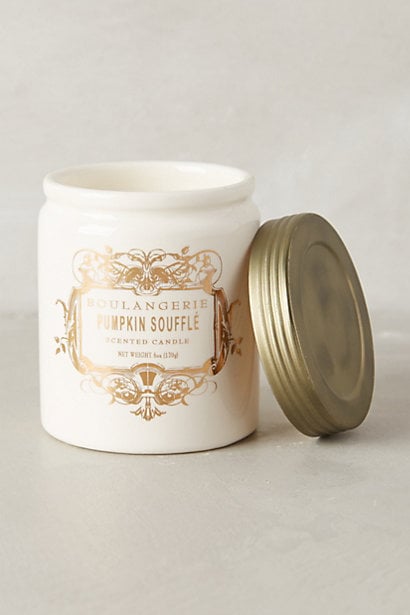 {I am currently  obsessed with my Anthropologie candle and recently discovered their French dessert line of candles}