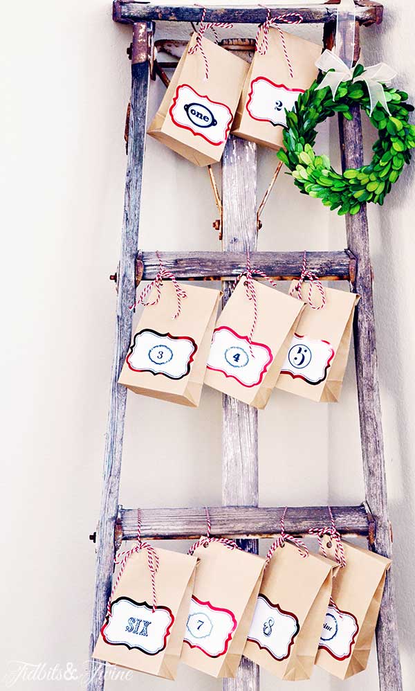 TIDBITS-&-TWINE-Ladder-Advent-Calendar-3