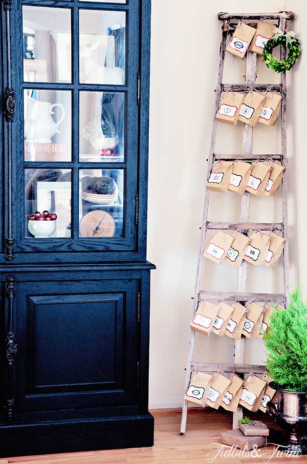 TIDBITS-&-TWINE-Ladder-Advent-Calendar-DIY-3