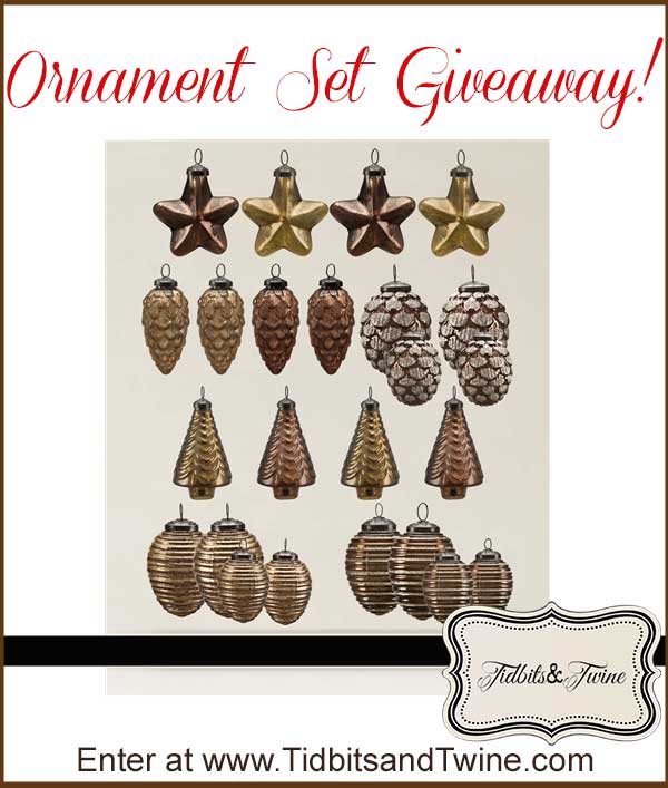 My Gift to You – An Ornament Set Giveaway!