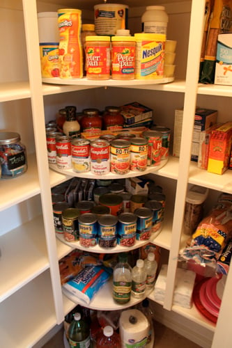 Pantry Ideas - DIY Canned Food Storage - Shanty 2 Chic