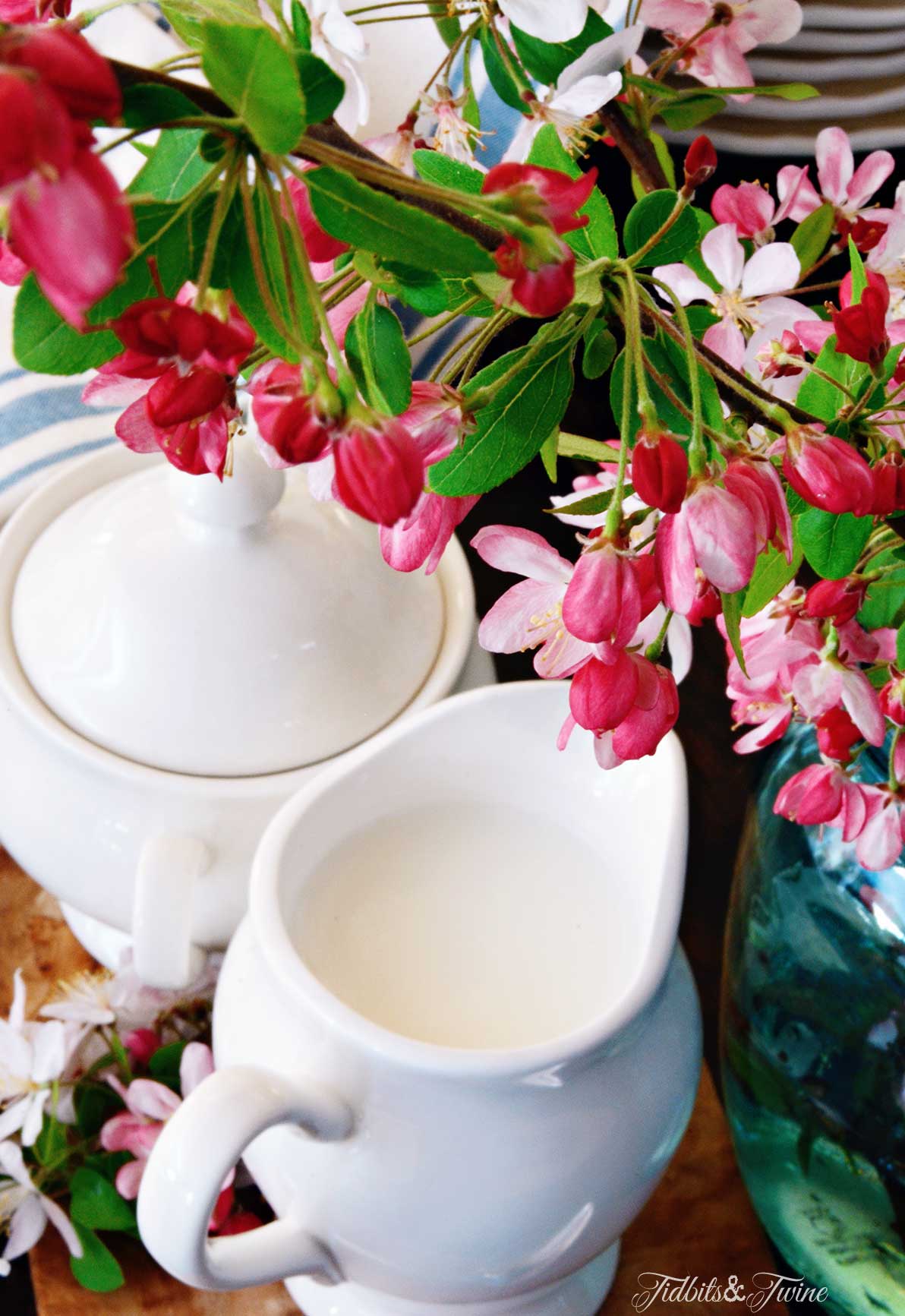 TIDBITS&TWINE Blossom Branches on the Table