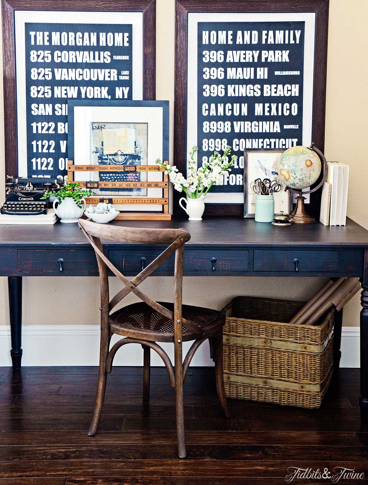 TIDBITS&TWINE-Designing a Beautiful Workspace