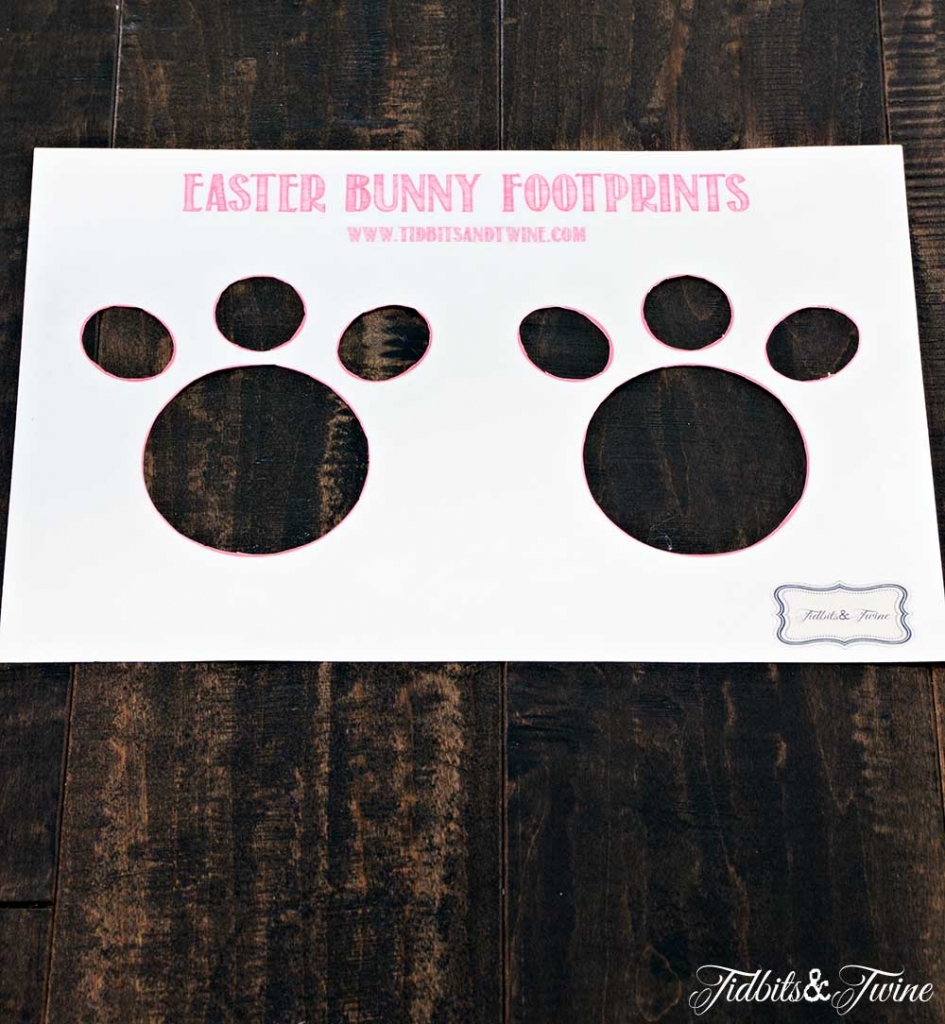 Make DIY Easter Bunny Footprints for Easy Easter Tradition!