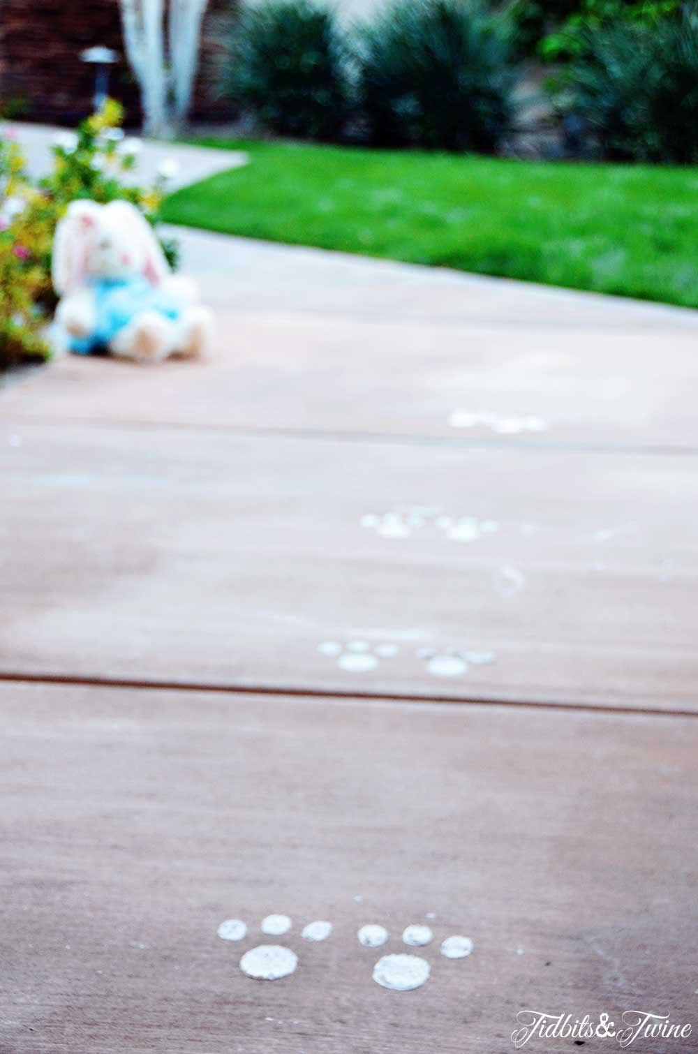 TIDBITS&TWINE - Easter Bunny Footprints