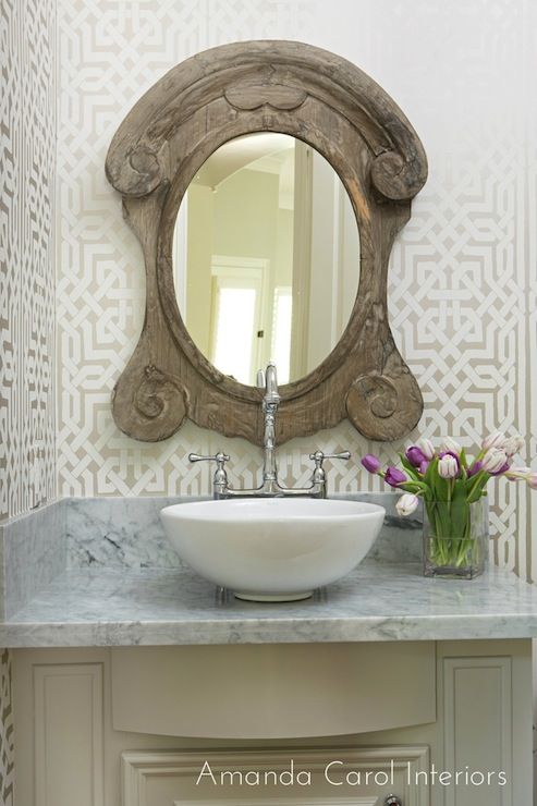 Decorating with: Mansard Mirrors