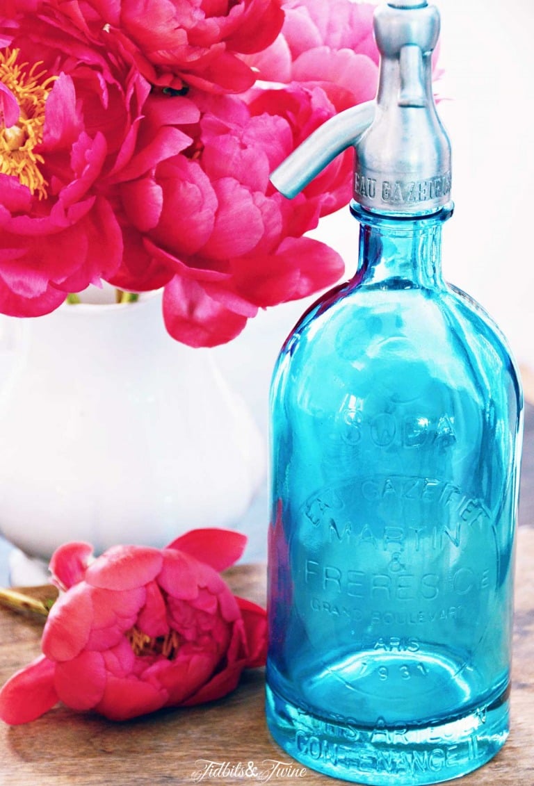 Decorating with: Seltzer Bottles