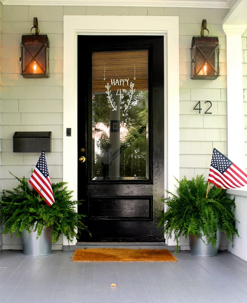 Glass Front Door