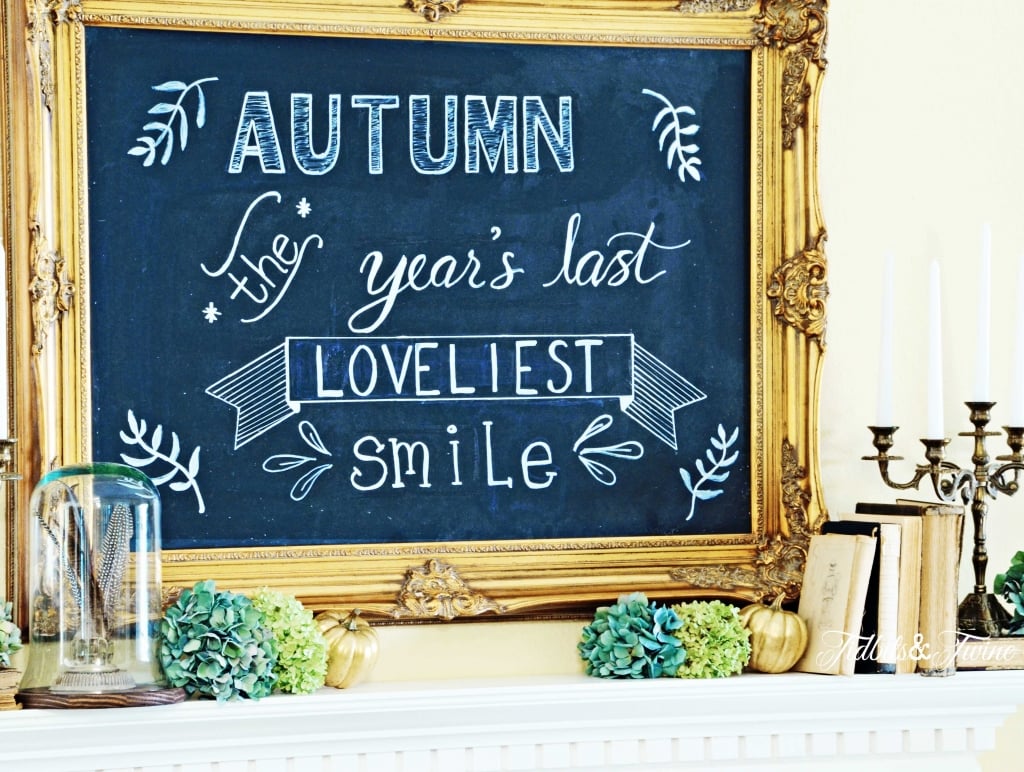 TIDBITS-&-TWINE-Living-Room-Fall-Chalkboard-Mantel-2