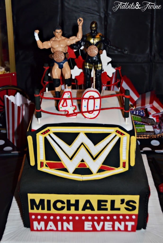 TIDBITS&TWINE---40th-Birthday-WWE-Wrestling-Cake