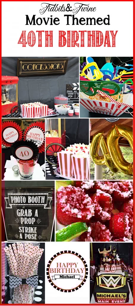 TIDBITS&TWINE---Movie-Themed-40th-Birthday-for-a-Guy