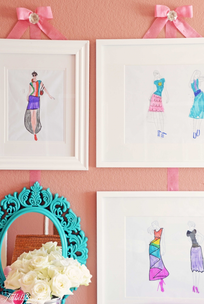 TIDBITS-&-TWINE-Girl-Room-Fashion-Gallery-Wall