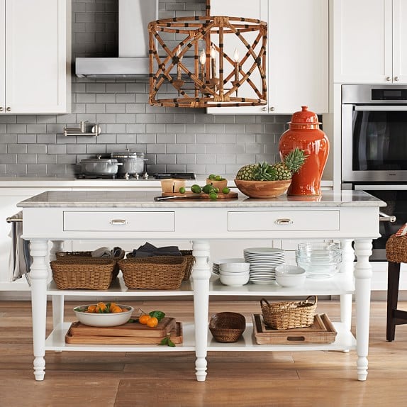 Design Inspiration: Freestanding Kitchen Islands - TIDBITS&TWINE