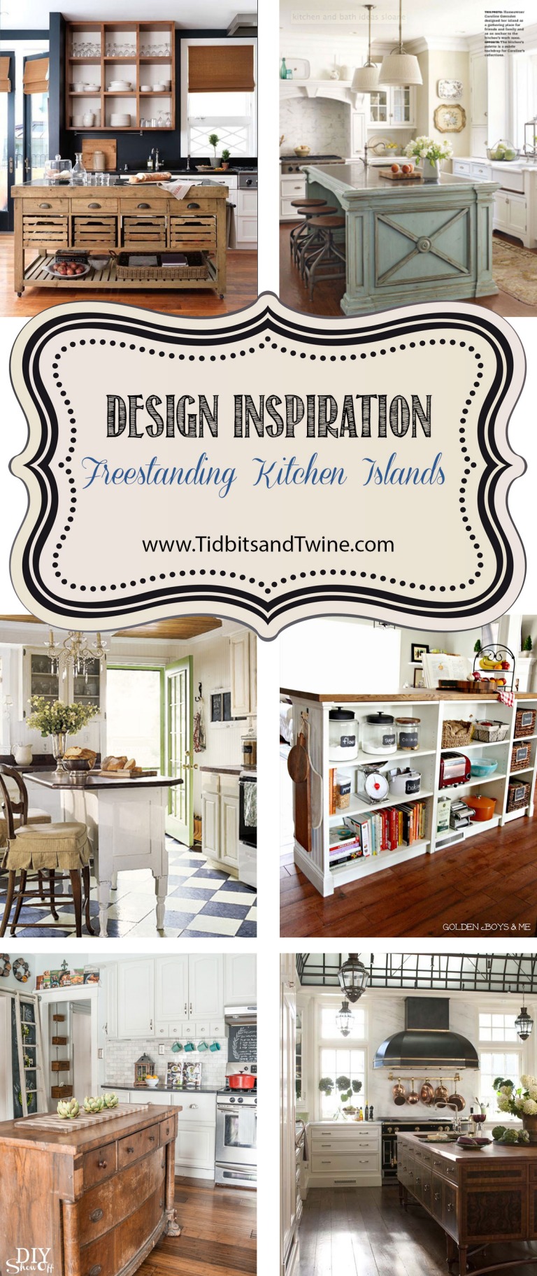 Design Inspiration: Freestanding Kitchen Islands