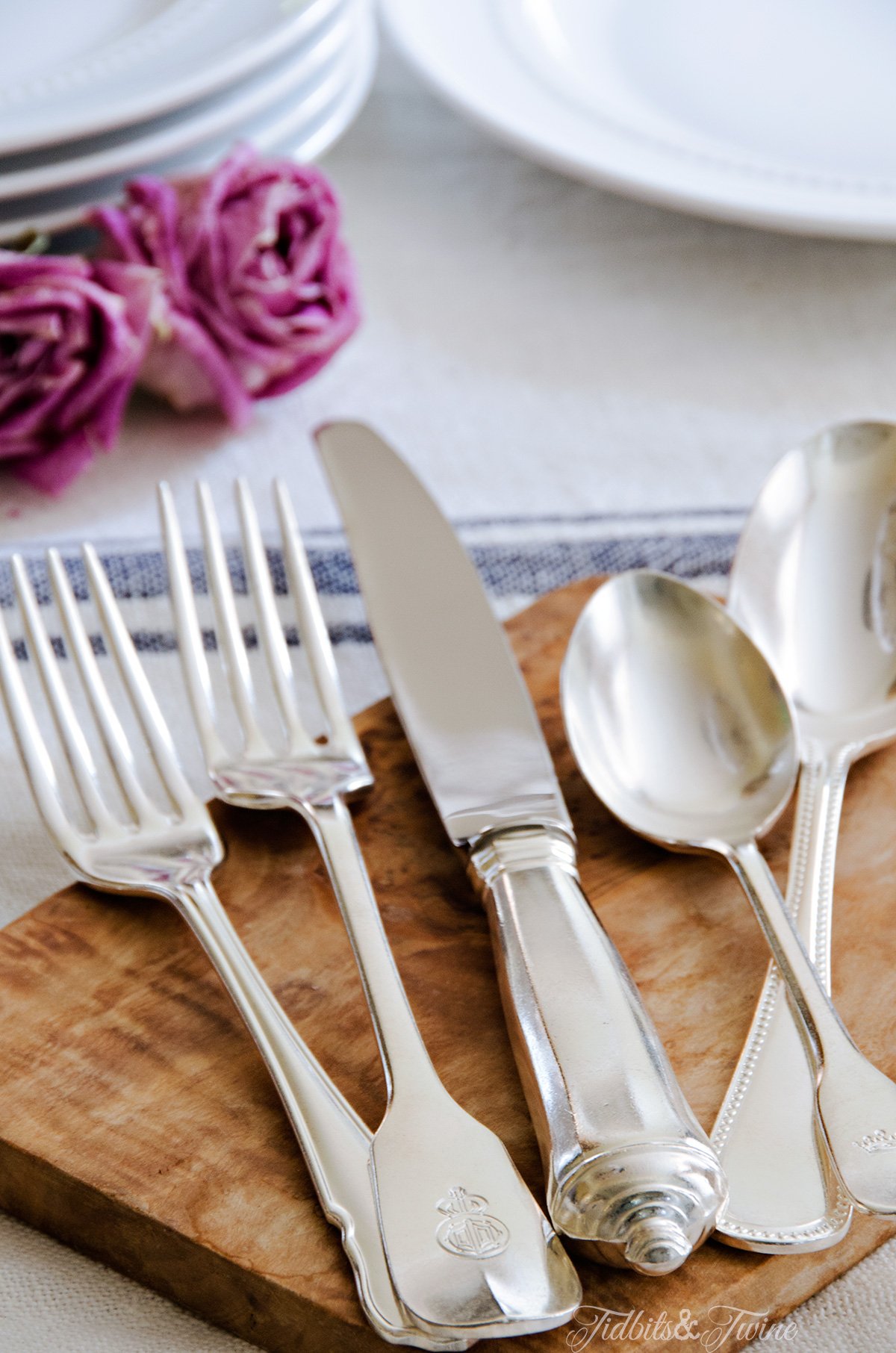 TIDBITS & TWINE Vintage Mismatched Flatware