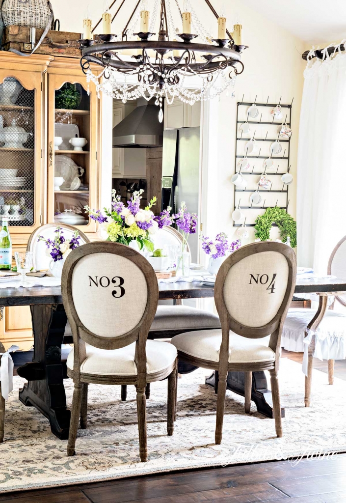 French Spring Dining Room