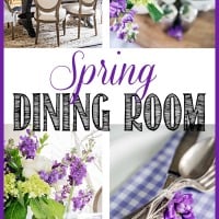 Spring French dining room