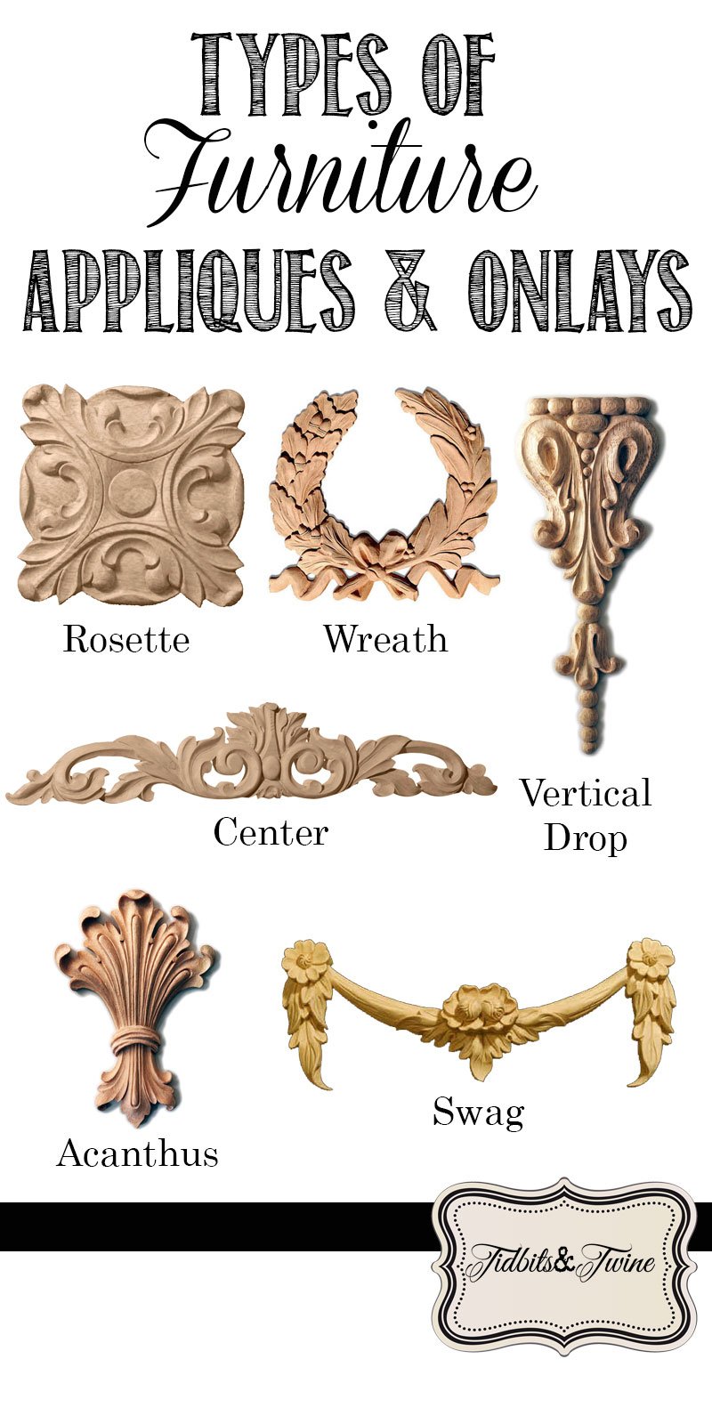 Decorating with Furniture Appliques and Onlays