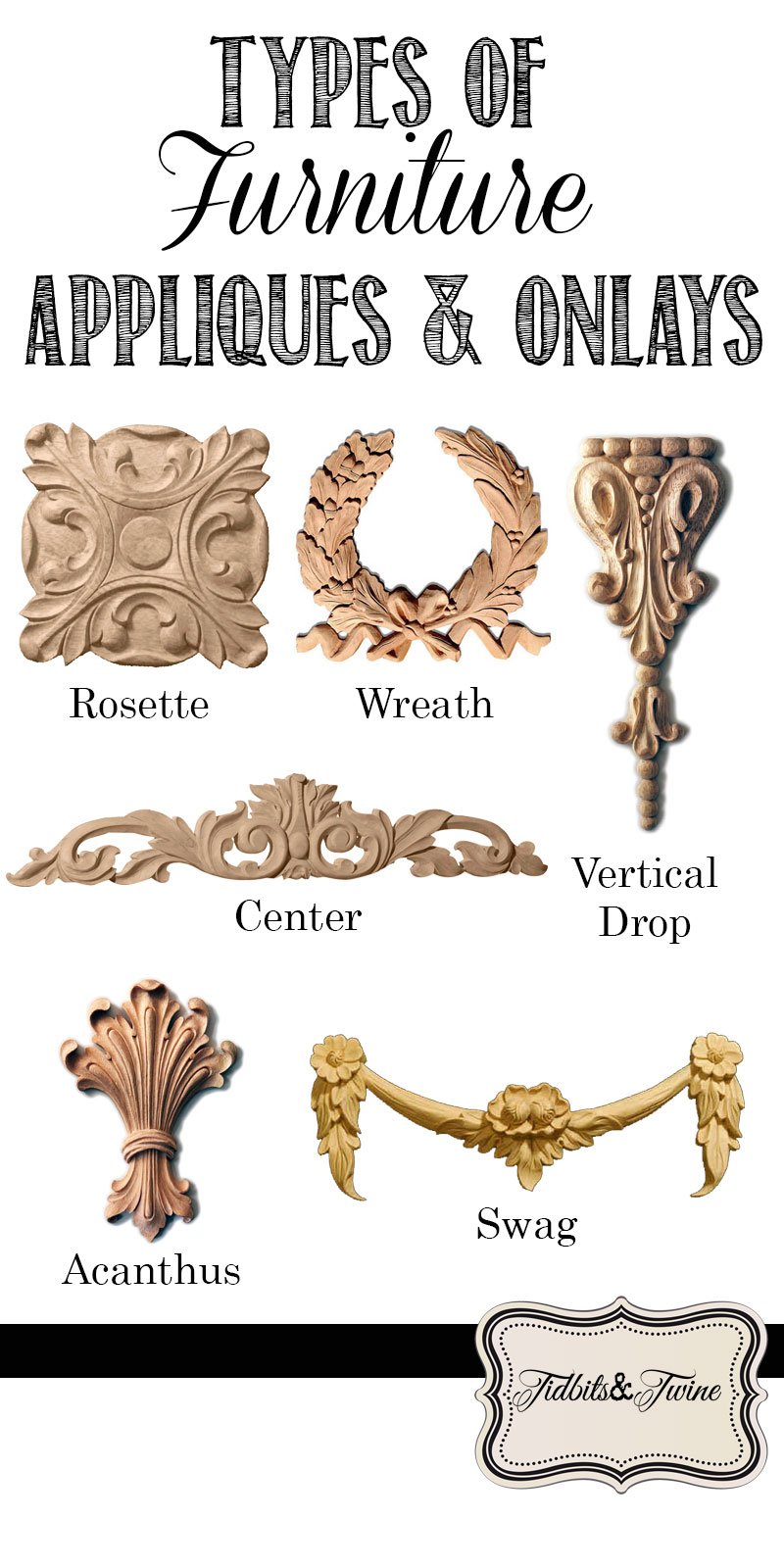 onlays diy shabby appliques furniture appliques decorative forms 