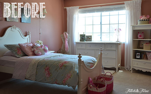 French Pink Girls Room