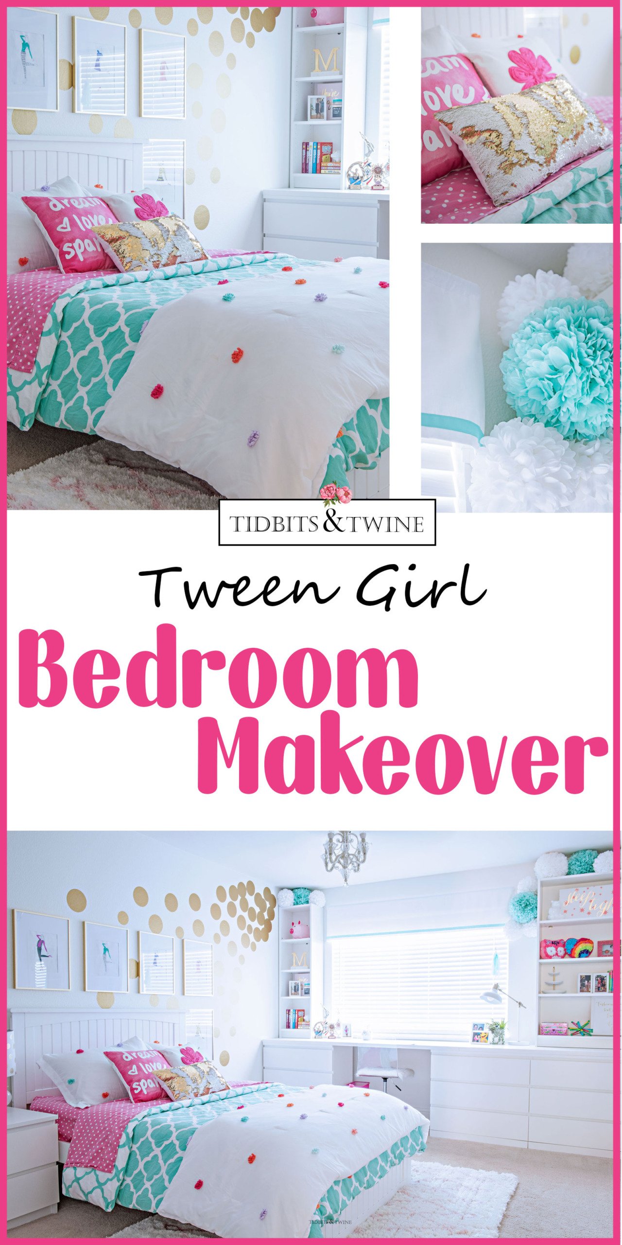 https://www.tidbitsandtwine.com/wp-content/uploads/2017/08/TidbitsTwine-Tween-Girl-Bedroom-Makeover-Modern-Turquoise-and-White-scaled.jpg