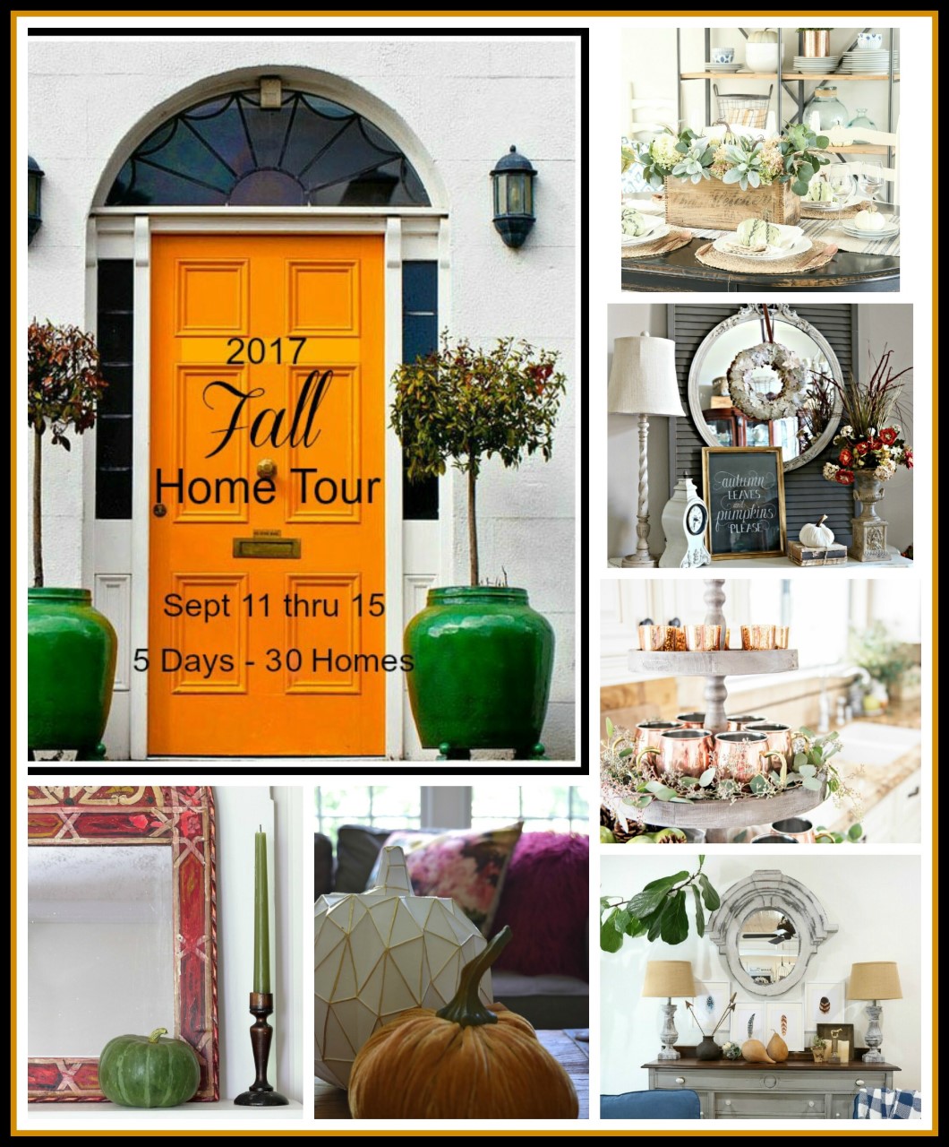 Fall Home Tours 2017