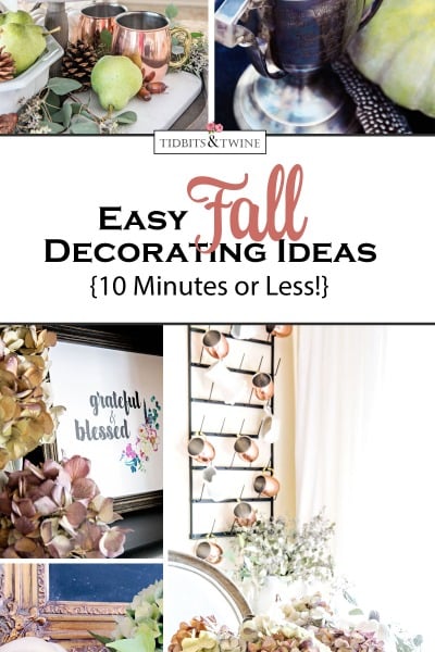 Easy Ideas for Fall Decorating