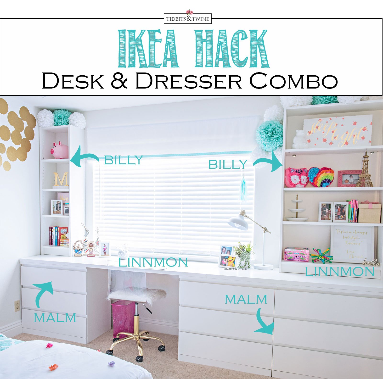 Ikea Hack For A Built In Look Tidbits Twine