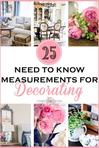 25 Need to Know Decorating Measurements