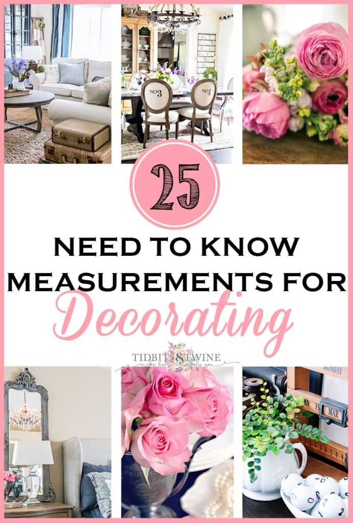 25 Need to Know Decorating Measurements