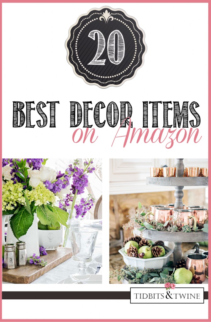 The 20 BEST decor items available on Amazon for every room of the home!