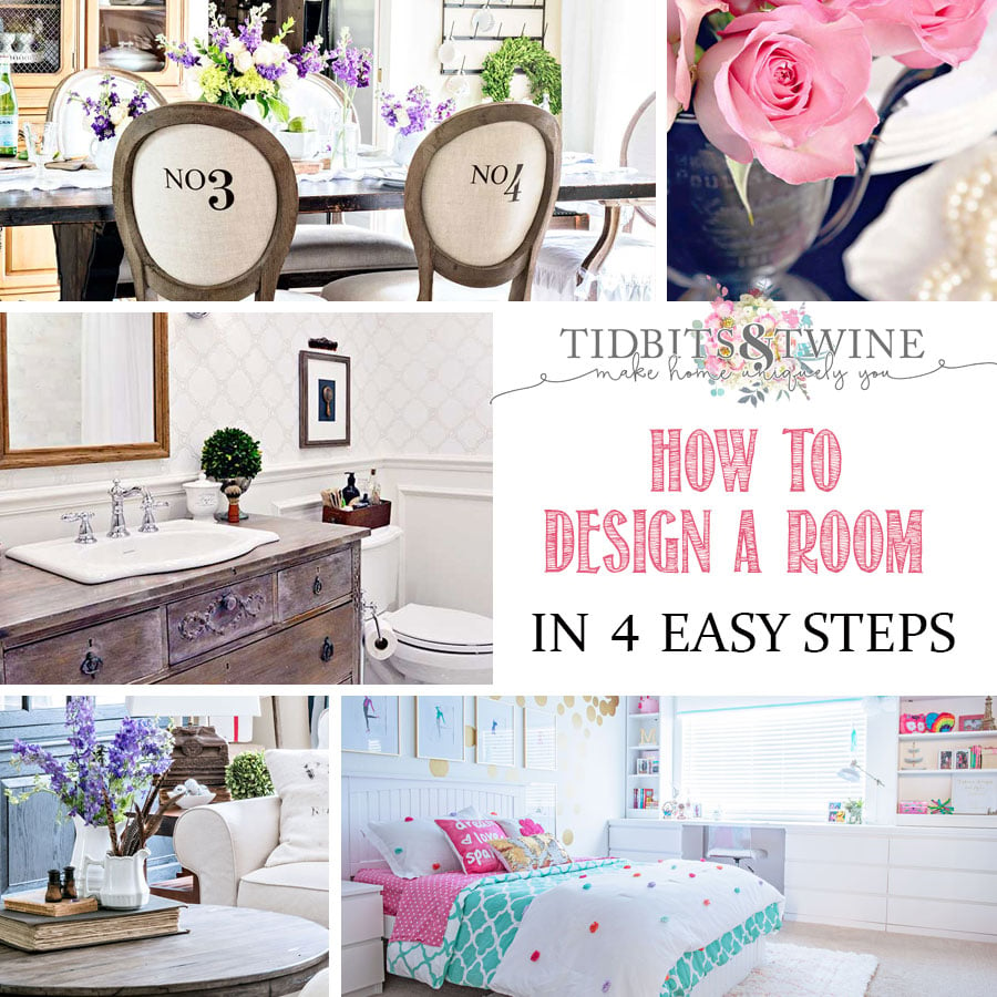 how to decorate a room in 4 easy steps