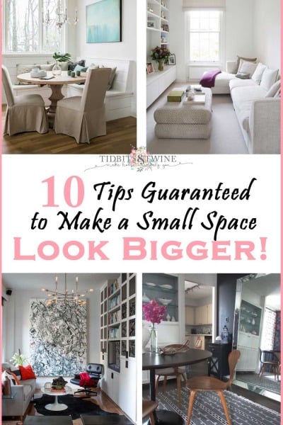 10 tips to make a small room feel bigger