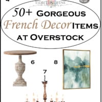 50+ Gorgeous French Decor Items at Overstock
