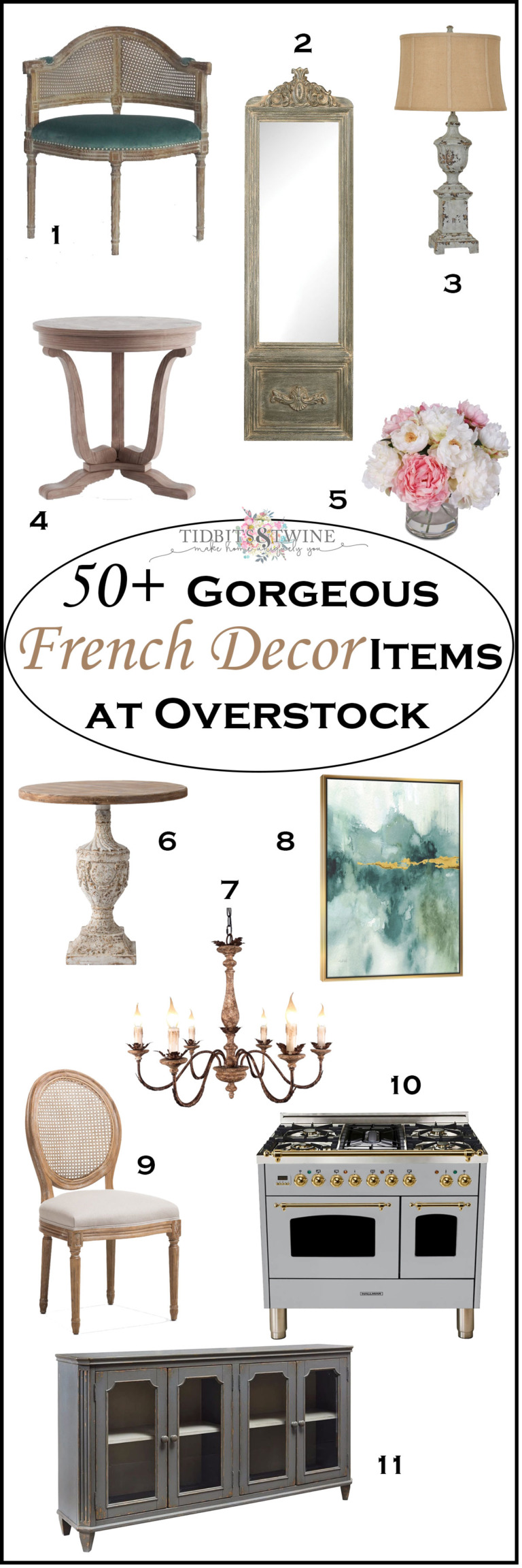 50+ Gorgeous French Decor Items at Overstock