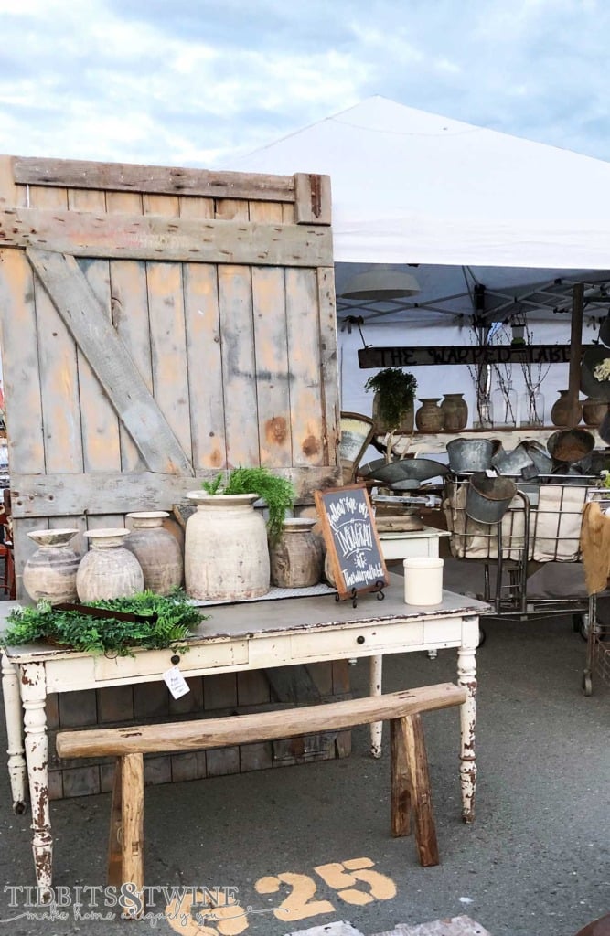 Vintage water jugs