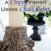 How to Create a Chippy Finish Using Chalk Paint