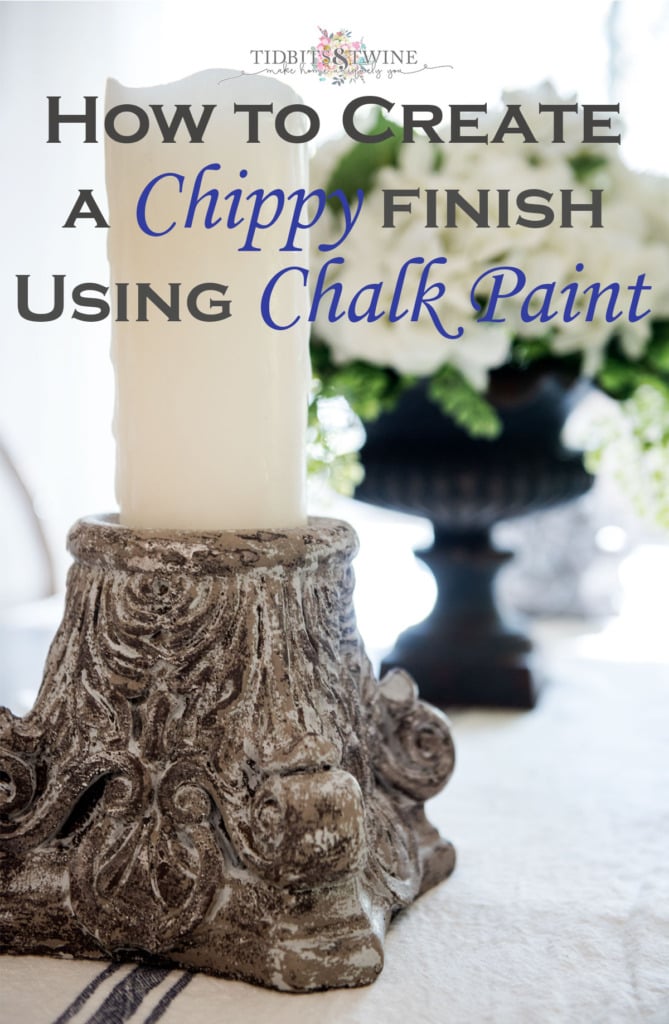How to Create a Chippy Finish Using Chalk Paint