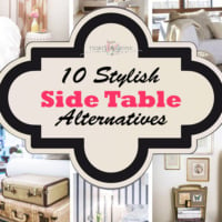 10 stylish side table ideas collage