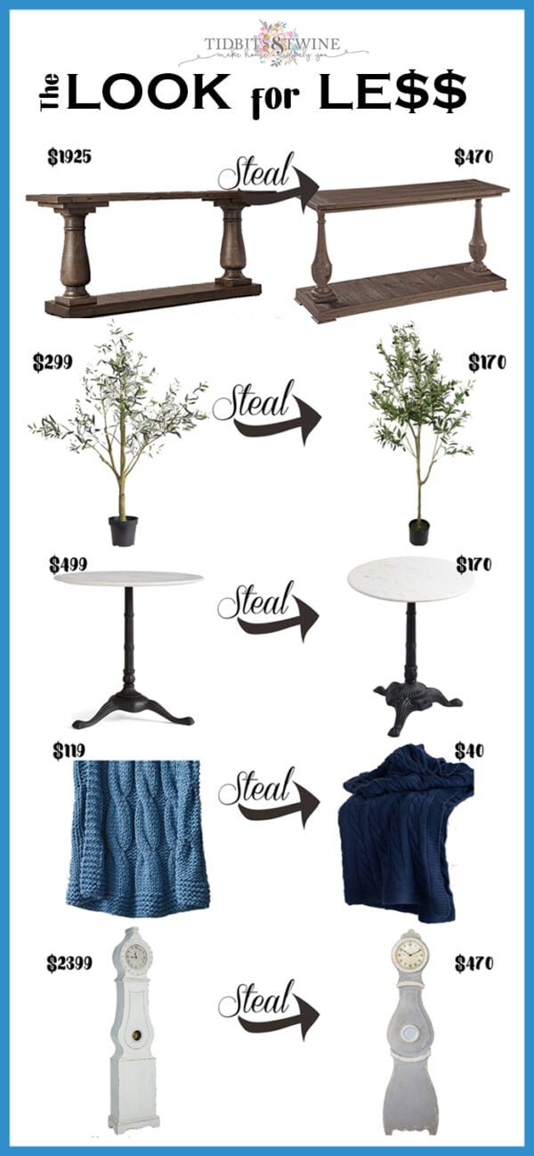 Stylish Home Décor Steals: The Look for Less Part 4 - Tidbits&Twine