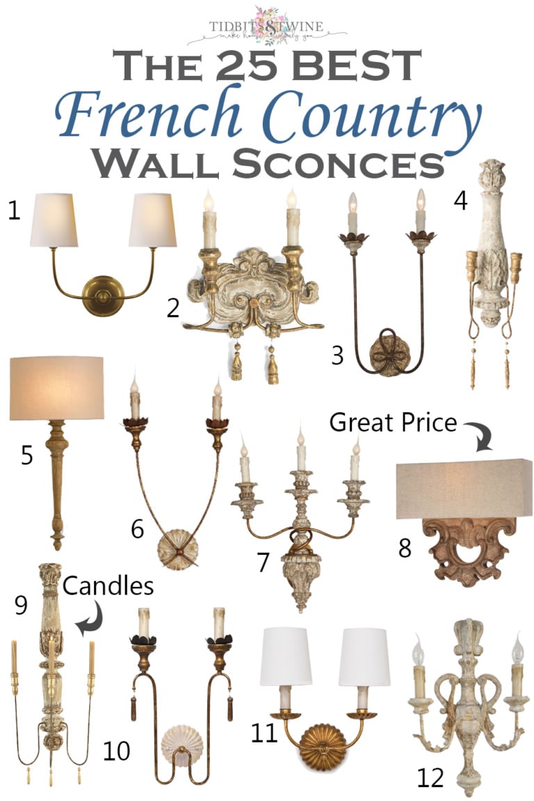 The 25 Best French Country Wall Sconces