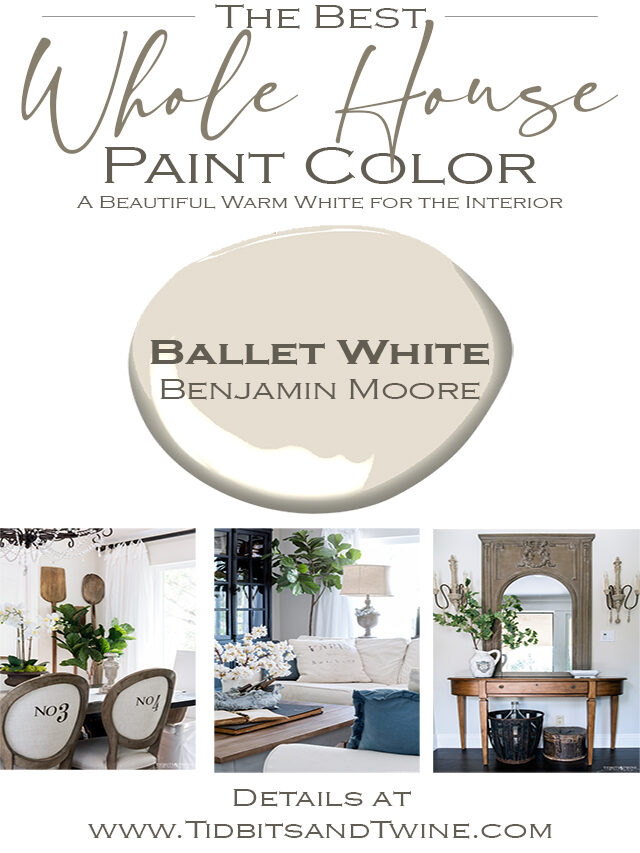 Meet The Perfect Neutral: Benjamin Moore Ballet White