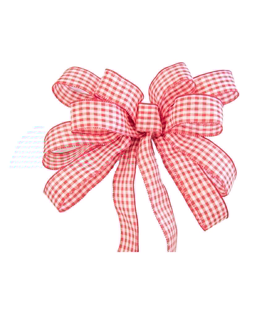 How to make a clearance bow with printed ribbon